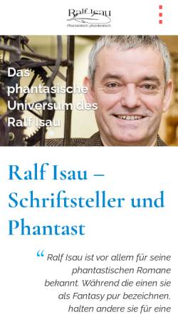 Vorschau der mobilen Webseite www.isau.de, Isau, Ralf