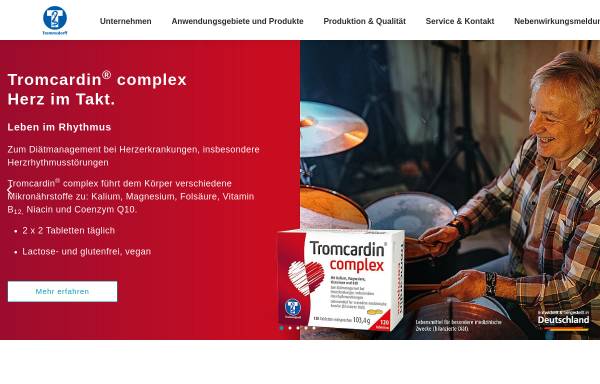 Vorschau von www.trommsdorff.de, Trommsdorff GmbH & Co. KG