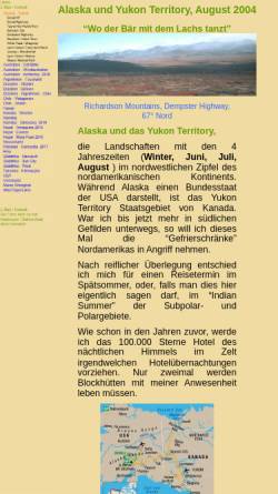 Vorschau der mobilen Webseite www.hbernreuther.de, Wo der Bär mit dem Lachs tanzt [Heinrich Bernreuther]