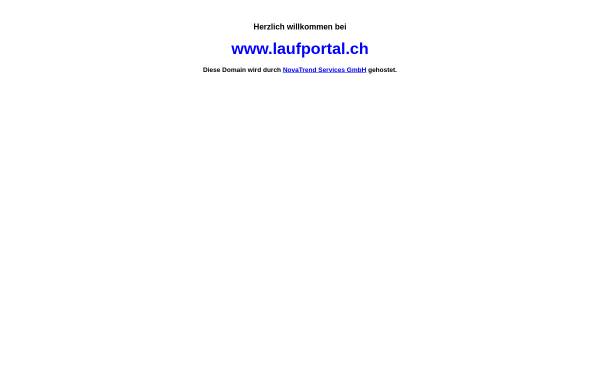 Vorschau von www.laufportal.ch, Schweizer Laufportal