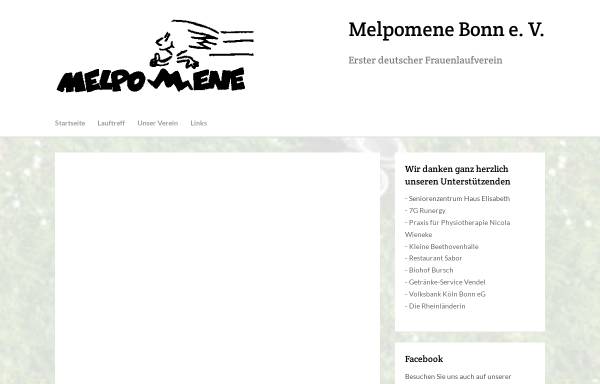 Vorschau von www.melpomenebonn.de, Melpomene Bonn e.V.