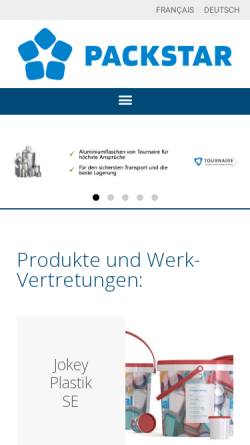 Vorschau der mobilen Webseite www.industrievertretung.ch, Aebi Industrievertretungen