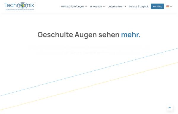 Vorschau von www.technomix.de, Technomix AG