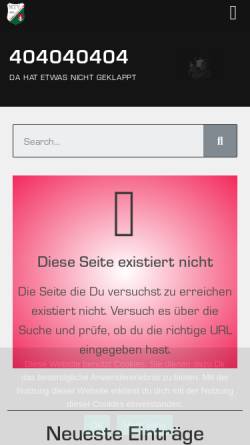Vorschau der mobilen Webseite www.mtv1860.de, MTV1860 Altlandsberg