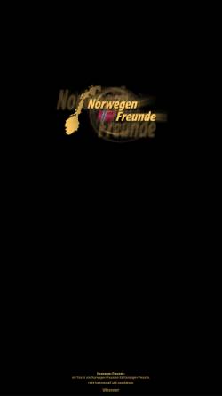 Vorschau der mobilen Webseite www.norwegen-freunde.de, Norwegen Freunde - Treffpunkt für Norwegenfans