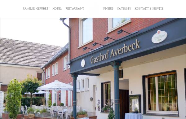 Vorschau von averbeck-ostenfelde.de, Hotel Restaurant Averbeck in Ostenfelde
