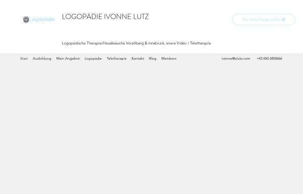Logopädische Therapie Ivonne Lutz