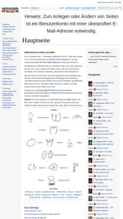 Vorschau der mobilen Webseite www.midgard-wiki.de, Midgard-Wiki
