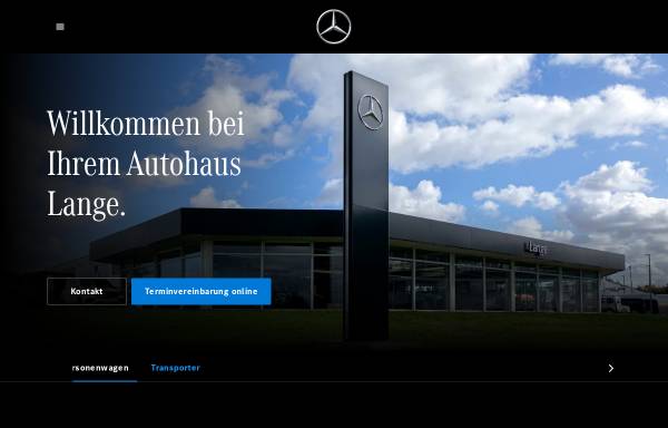 Vorschau von www.lange.mercedes-benz.de, Autohaus Lange GmbH & Co. KG