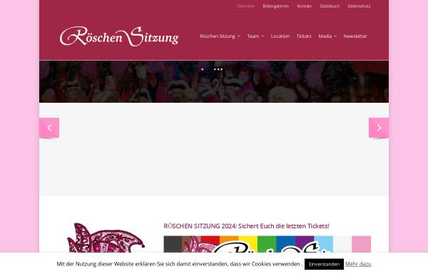 Vorschau von www.rosa-sitzung.de, Rosa Sitzung
