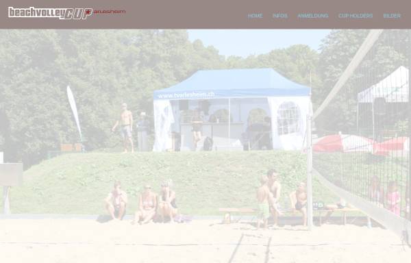 Vorschau von www.beachvolleycup.ch, Beachvolleycup Arlesheim