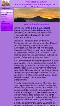 Vorschau der mobilen Webseite www.magicoftouch.de, Dr. Jashan R. Till