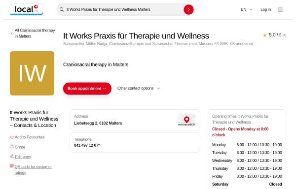 It Works Praxis für Therapie und Wellness