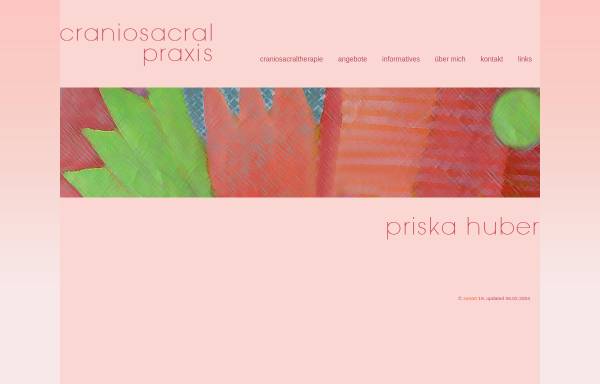 Vorschau von www.craniosacral-praxis.ch, Priska Huber