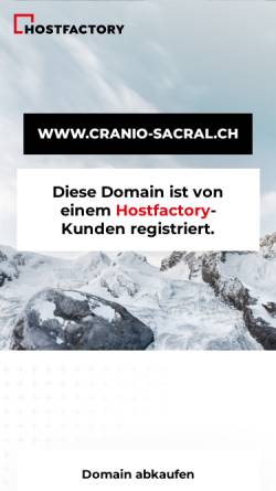 Vorschau der mobilen Webseite www.cranio-sacral.ch, Susy Widmer-Beuter