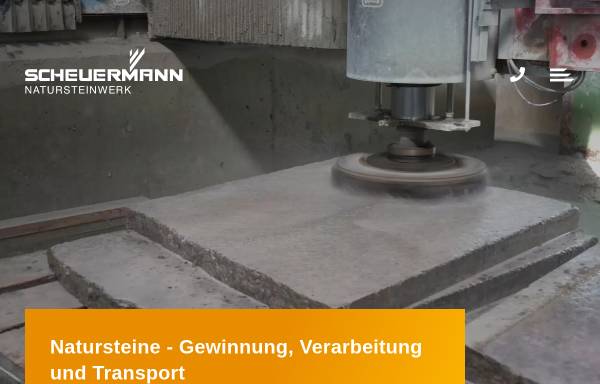 Scheuermann GmbH, Grünsfelder Natursteinwerk