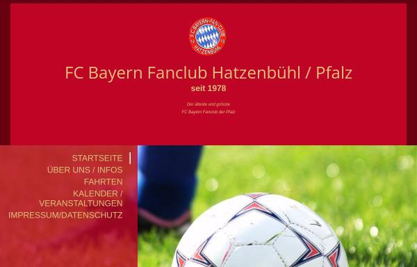 Vorschau von bayern-fan-club-hatzenbuehl.de, Bayern-Fan-Club Hatzenbühl