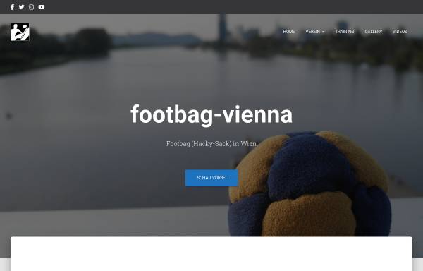 Vorschau von www.footbag-vienna.com, Footbag-Vienna