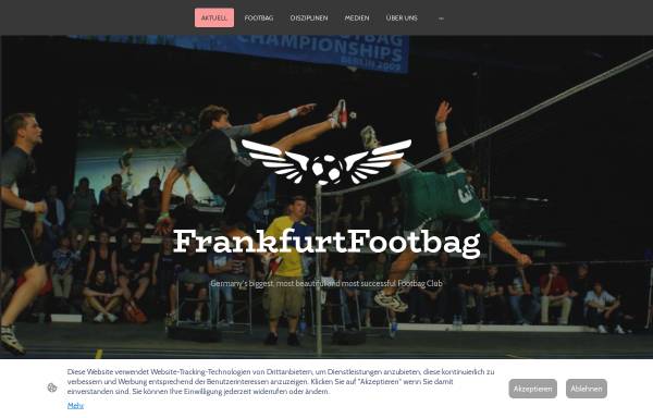 Vorschau von www.frankfurtfootbag.de, Frankfurt Footbag e.V.