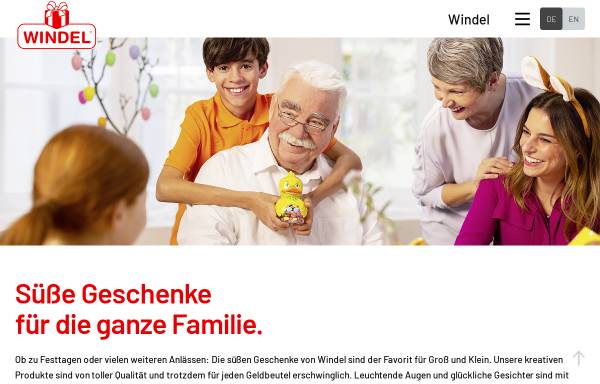 Vorschau von www.windel-candy.com, Windel GmbH & Co. KG