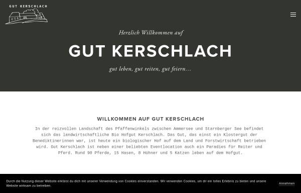 Vorschau von www.gutkerschlach.de, Gut Kerschlach