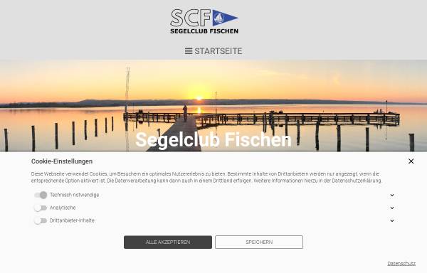 Vorschau von www.segelclub-fischen.de, Segelclub Fischen e.V.