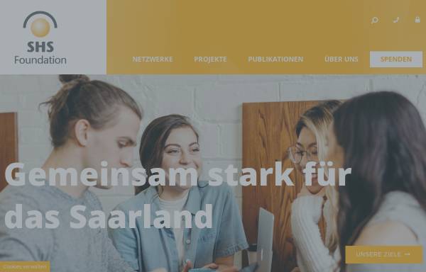 Vorschau von www.shsfoundation.de, SHS Foundation Saarländer helfen Saarländern