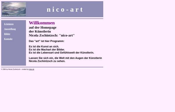 Vorschau von www.nico-art.de, Zschintzsch, Nicola