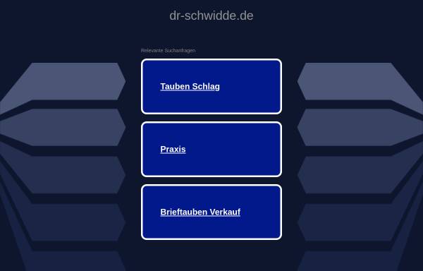Vorschau von www.dr-schwidde.de, Dr. Schwidde
