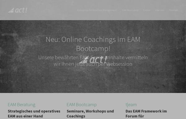 Vorschau von www.act-consulting.de, Act Consulting GmbH