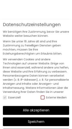 Vorschau der mobilen Webseite novedas.de, Novedas Unternehmensberatung GmbH