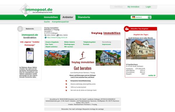 Vorschau von www.immopool.de, Freytag Immobilien