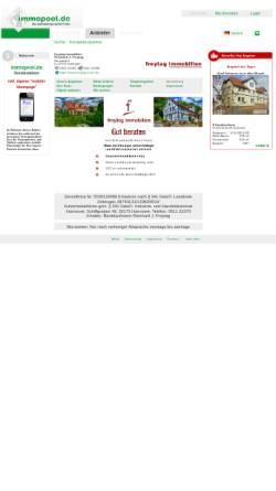 Vorschau der mobilen Webseite www.immopool.de, Freytag Immobilien