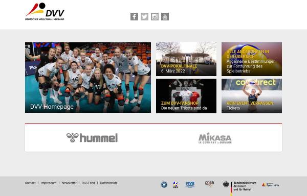 Vorschau von www.dvj.de, Deutsche Volleyballjugend - DVJ