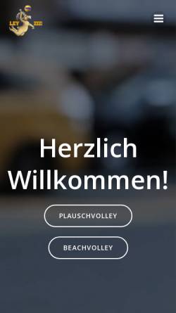 Vorschau der mobilen Webseite www.volley-zizers.ch, Volleyball-Plauschmeisterschaft Chur und Umgebung