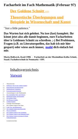 Vorschau der mobilen Webseite www.asamnet.de, Der goldene Schnitt