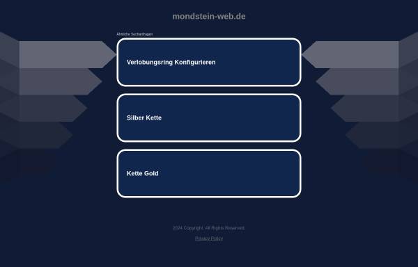 Vorschau von www.mondstein-web.de, Mondstein-Web