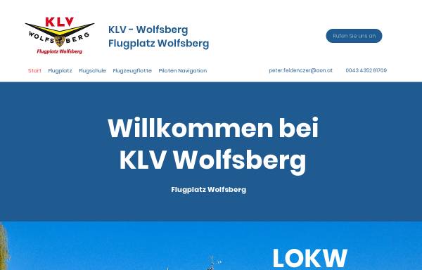 Vorschau von www.flugplatz-wolfsberg.at, LOKW - Flugplatz Wolfsberg, Kärnten