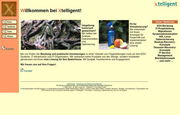 Vorschau von www.xtelligent.de, Xtelligent IT Consulting GmbH