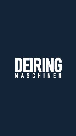 Vorschau der mobilen Webseite www.deiring.at, Deiring Maschinen, Inh. Herbert Deiring