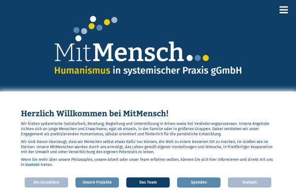 Vorschau von www.mitmensch.de, MitMensch! - Dr. Nicole Jeannine Lehmann