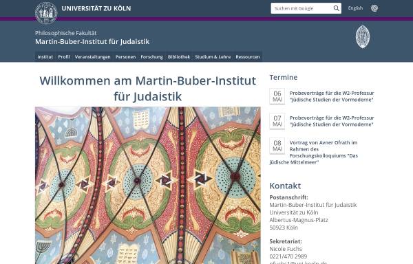 Martin-Buber-Institut für Judaistik