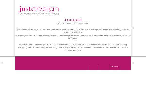 Vorschau von www.justde-sign.de, Justdesign