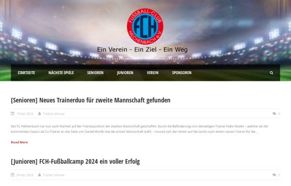 Vorschau von www.fchilchenbach.de, FC Hilchenbach e. V.