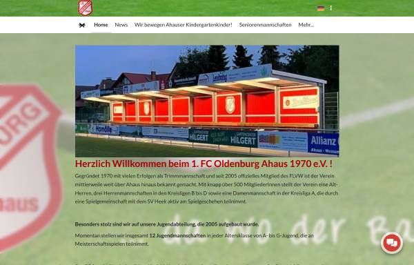 Vorschau von www.fco-ahaus.de, 1. FC Oldenburg 1970 e. V. Ahaus