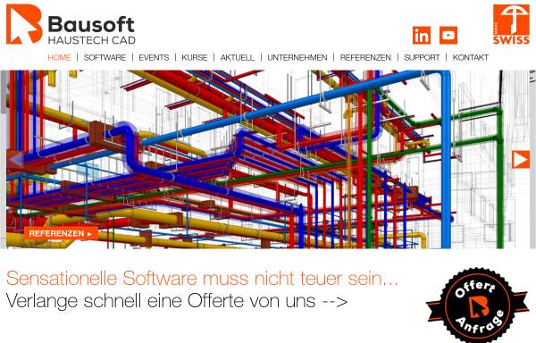 Vorschau von www.bausoft.ch, Bausoft Informatik AG