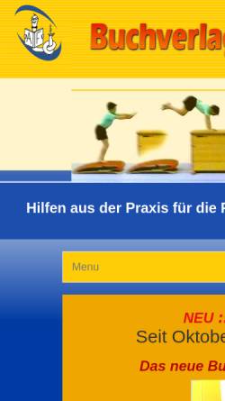 Vorschau der mobilen Webseite www.buchverlag-axel-fries.de, Buchverlag Axel Fries