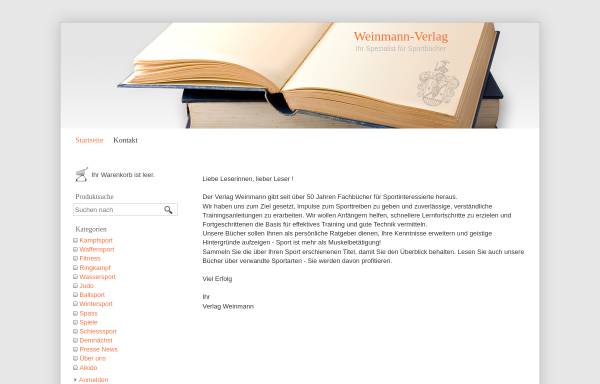 Vorschau von www.weinmann-verlag.de, Weinmann Verlag
