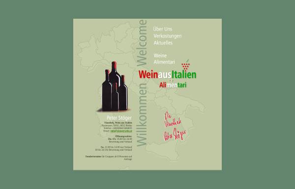 Vorschau von www.stoegerwein.at, Weinhandel Peter Stöger
