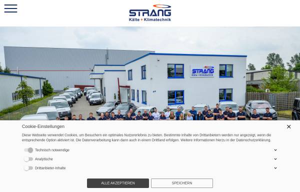 Vorschau von www.kaelte-strang.de, Strang GmbH